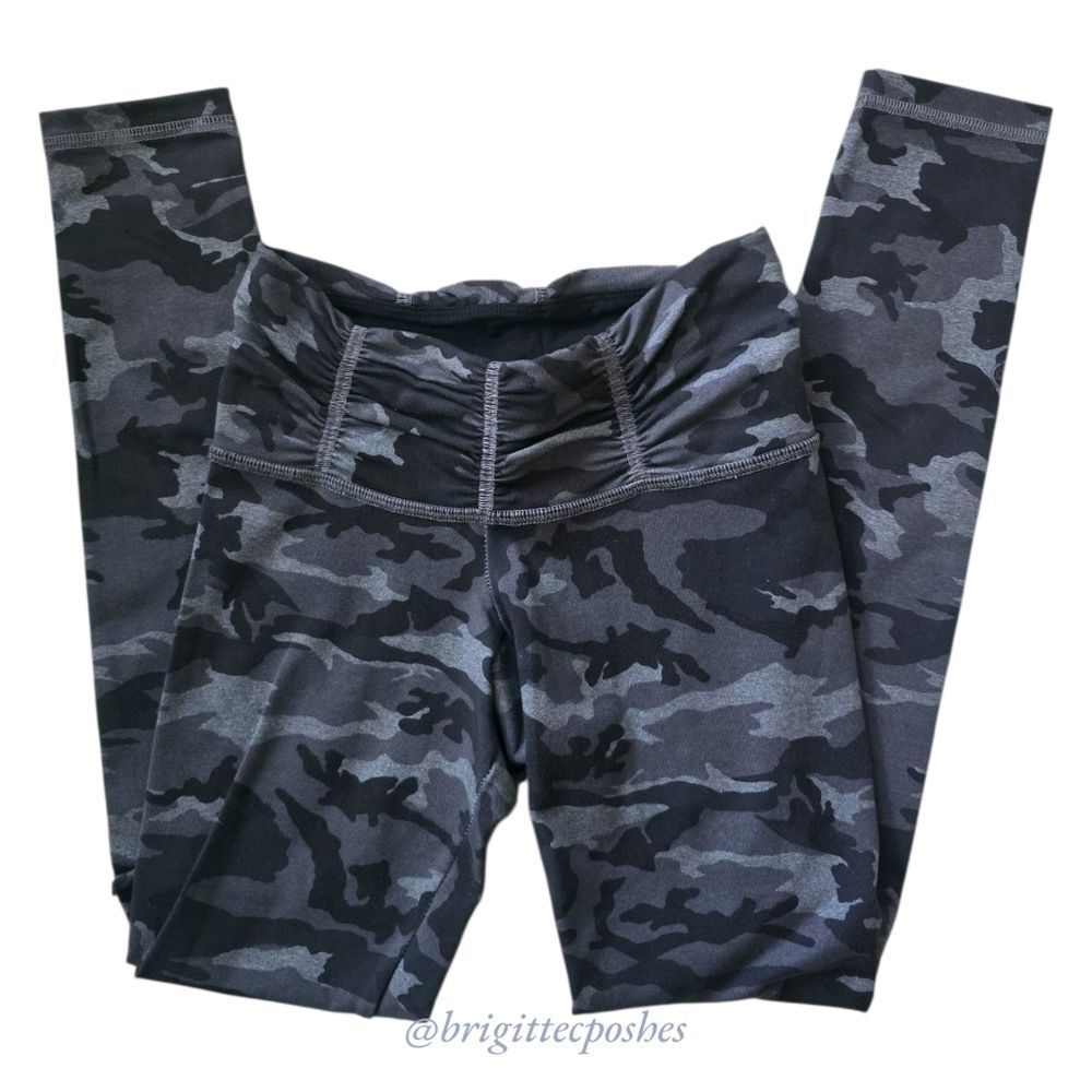 FLYWHEEL Black/Grey Camouflage Legging